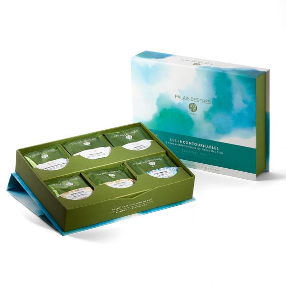 PALAIS DES THÉS - ASSORTED ESSENTIAL SIGNATURE TEAS (36 ASSORTMENT GIFT BOX)