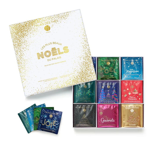 PALAIS DES THÉS - BEST OF PALAIS DES THES HOLIDAY GIFT SET (54 ASSORTED TEA BAGS)