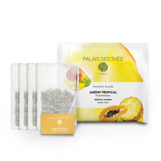 PALAIS DES THÉS - TROPICAL GARDEN ICED HERBAL TEA (4 XL POUCHES)