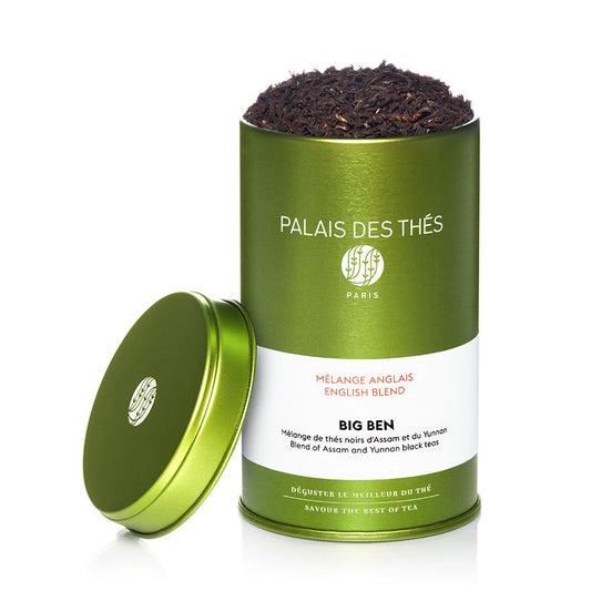 PALAIS DES THÉS - BIG BEN ENGLISH BREAKFAST BLACK TEA (3.5 OZ TIN, ORGANIC)