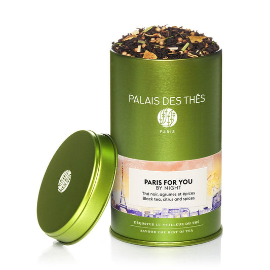 PALAIS DES THÉS - PARIS FOR HIM BLACK TEA (3.5 OZ TIN, ORGANIC)