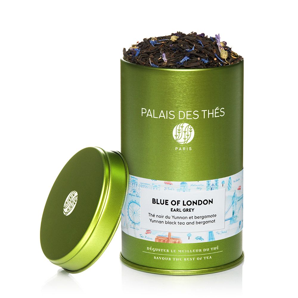 PALAIS DES THÉS - BLUE LONDON EARL GREY BLACK TEA (3.5 OZ TIN)