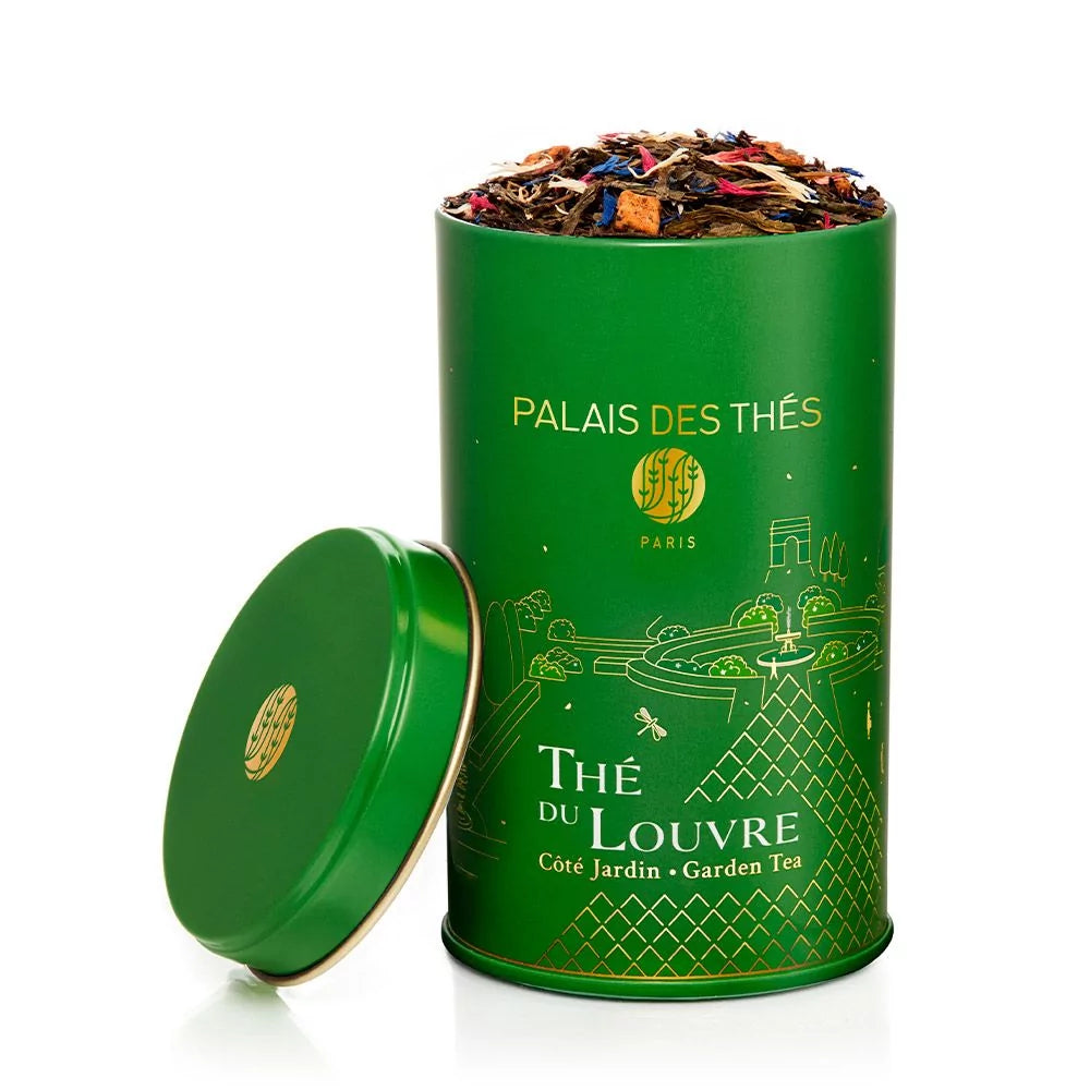 PALAIS DES THÉS - THÉ DU LOUVRE GARDEN TEA (3.5 OZ TIN, GREEN TEA)