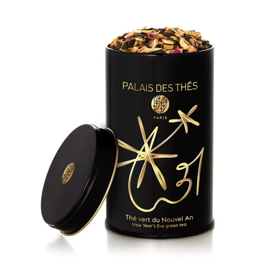 PALAIS DES THÉS - ORGANIC NEW YEAR'S EVE GREEN TEA (3.5 OZ TIN, N° 31)
