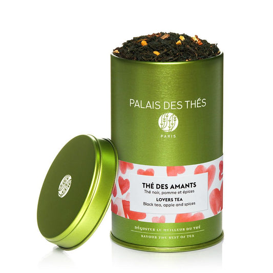 PALAIS DES THÉS - LOVER'S TEA BLACK TEA (3.5 OZ TIN)