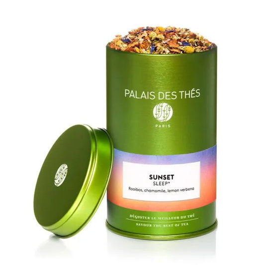 PALAIS DES THÉS - SUNSET SLEEP ROOIBOS TEA (3.5 OZ TIN)