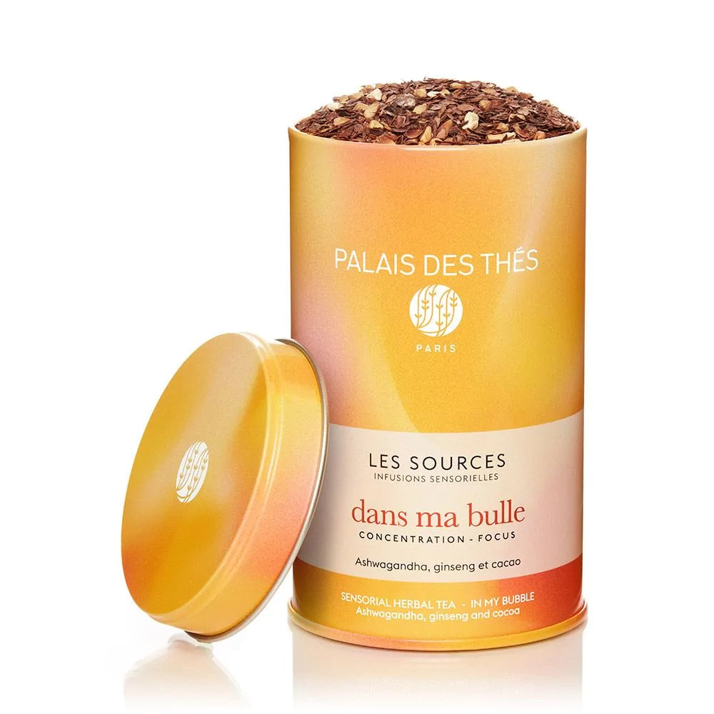 PALAIS DES THÉS - ORGANIC 'IN MY BUBBLE' SENSORIAL FOCUS HERBAL TEA (4.9 OZ TIN)