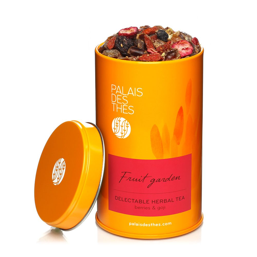 PALAIS DES THÉS - FRUIT GARDEN HERBAL TEA (7.0 OZ TIN)