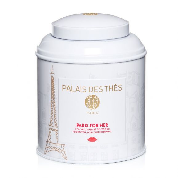 PALAIS DES THÉS - PARIS FOR HER GREEN TEA (3.5 OZ TIN)