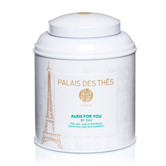 PALAIS DES THÉS - PARIS FOR HER / PARIS FOR YOU GREEN TEA (3.5 OZ TIN)