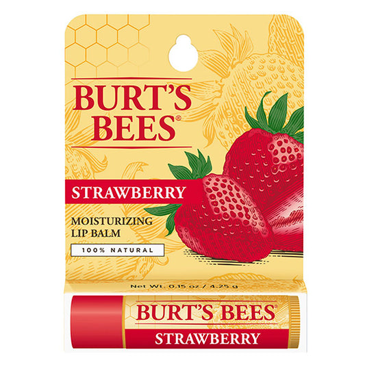 BURT'S BEES STRAWBERRY LIP BALM (1 PACK, 0.15 OZ)