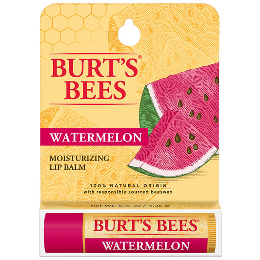 BURT'S BEES WATERMELON LIP BALM (1 PACK, 0.15 OZ)