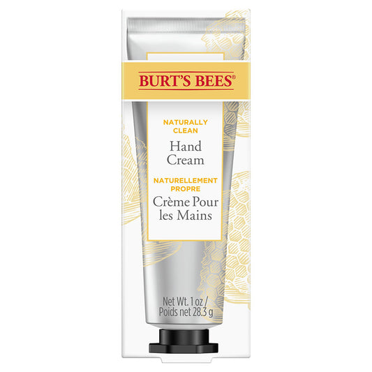 BURT'S BEES NATURALLY CLEAN HAND CREAM (1.0 OZ)