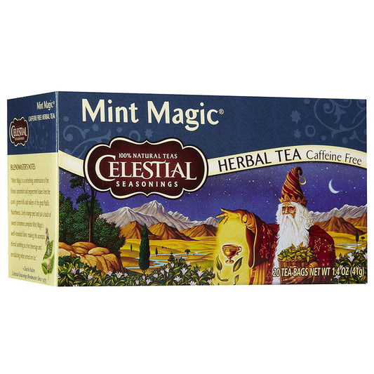 CELESTIAL SEASONINGS - MINT MAGIC HERBAL TEA (20 TEA BAGS, 1.4 OZ)