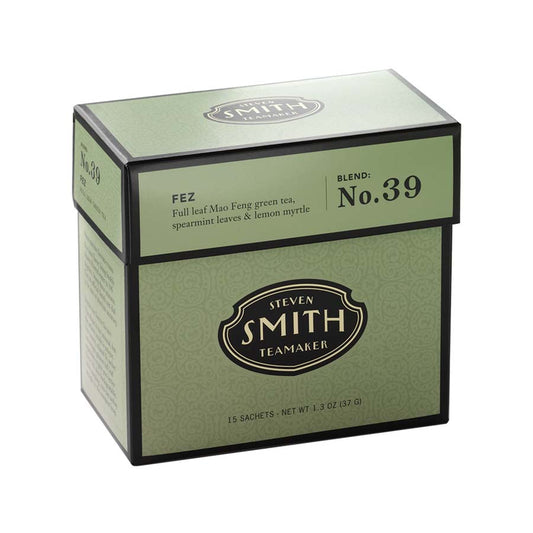 SMITH TEAMAKER - FEZ GREEN TEA BLEND NO. 39 (15 TEA BAGS, 1.3 OZ)