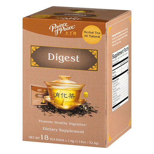 PRINCE OF PEACE - DIGEST HERBAL TEA (18 TEA BAGS, 1.14 OZ)