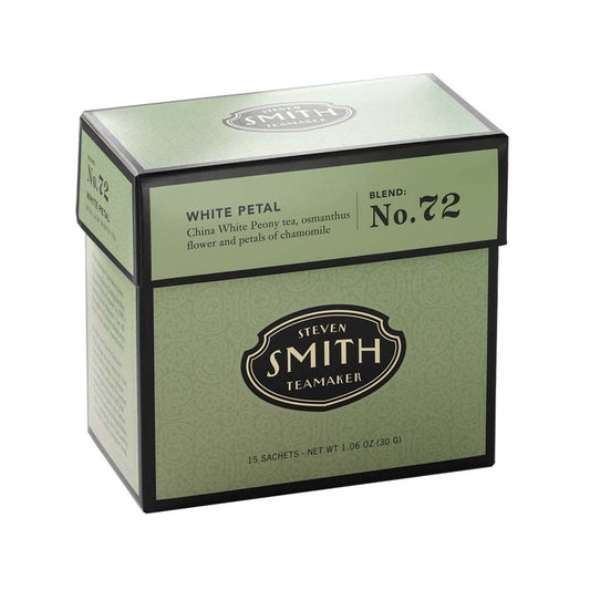 SMITH TEAMAKER - WHITE PETAL TEA BLEND NO. 72 (15 TEA BAGS, 1.06 OZ)