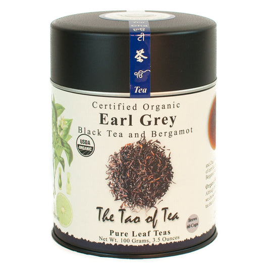 THE TAO OF TEA - EARL GREY LOOSE LEAF TEA (3.5 OZ TIN)