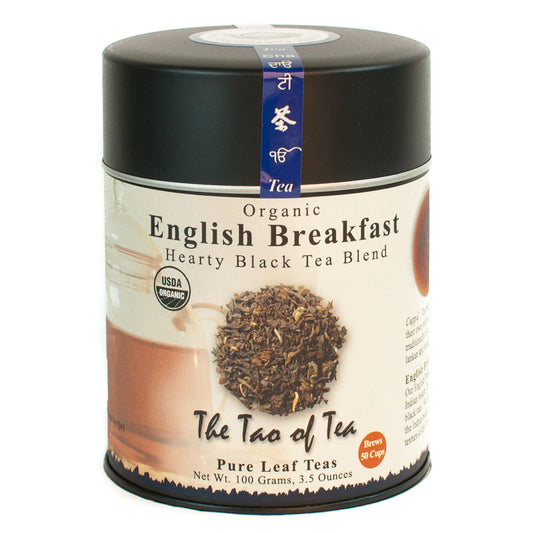 THE TAO OF TEA - ENGLISH BREAKFAST LOOSE LEAF TEA (3.5 OZ TIN)