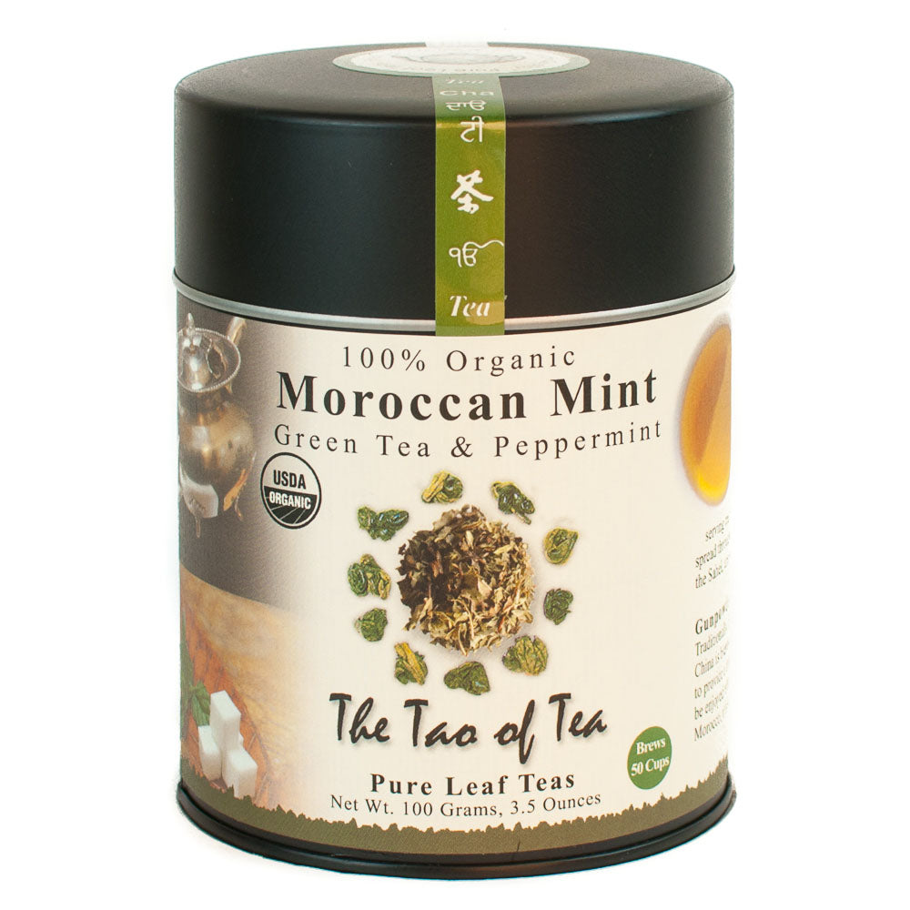 THE TAO OF TEA - MOROCCAN MINT LOOSE LEAF TEA (3.5 OZ TIN)