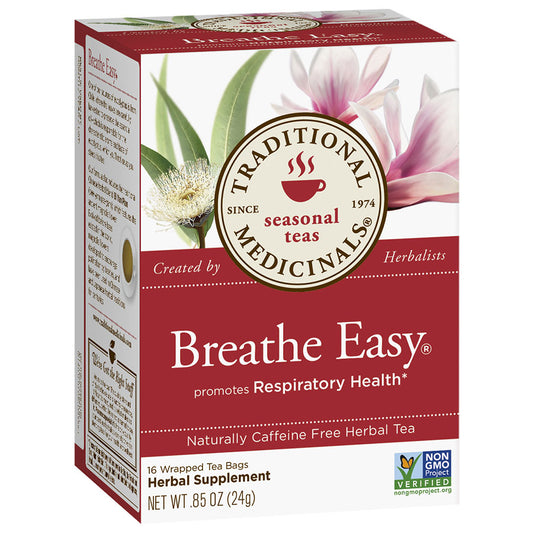 TRADITIONAL MEDICINALS - BREATHE EASY TEA (16 TEA BAGS, 0.85 OZ)