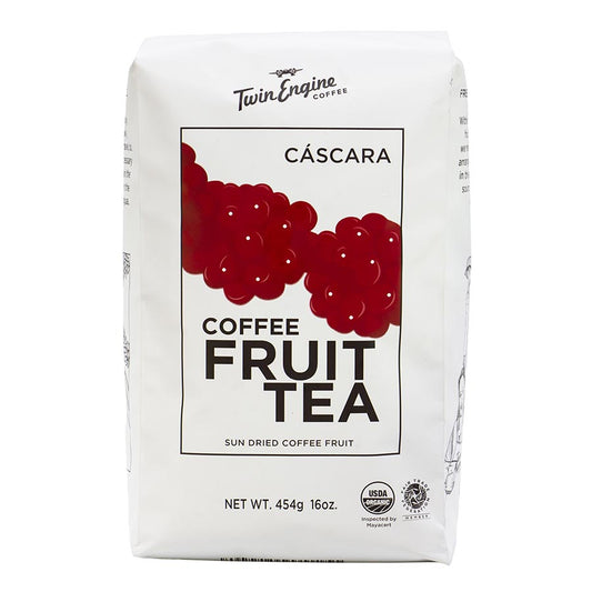TWIN ENGINE COFFEE - ORGANIC FRUIT TEA CASCARA (1 LB. BAG)