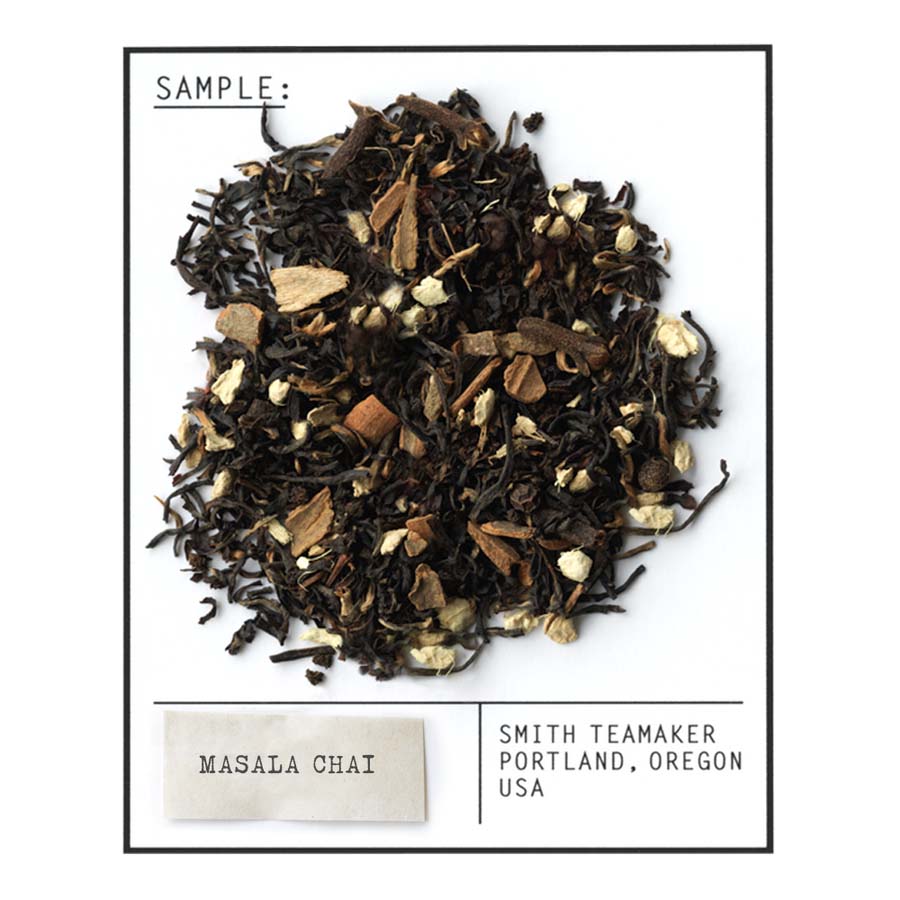 SMITH TEAMAKER - MASALA CHAI BLEND BLACK TEA BLEND NO. 33 (15 TEA BAGS, 1.8 OZ)