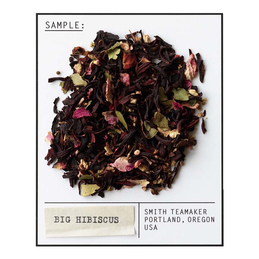 SMITH TEAMAKER - BIG HIBISCUS BLEND HERBAL TEA BLEND NO. 24 (15 TEA BAGS, 1.27 OZ)