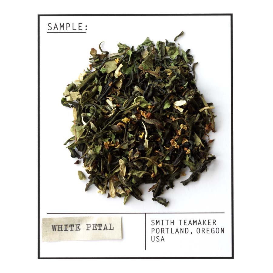 SMITH TEAMAKER - WHITE PETAL TEA BLEND NO. 72 (15 TEA BAGS, 1.06 OZ)