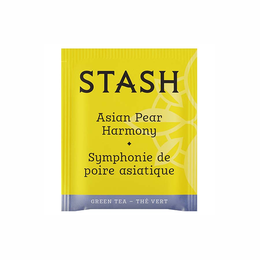 STASH TEA - ASIAN PEAR HARMONY GREEN TEA (18 TEA BAGS, 1.1 OZ)