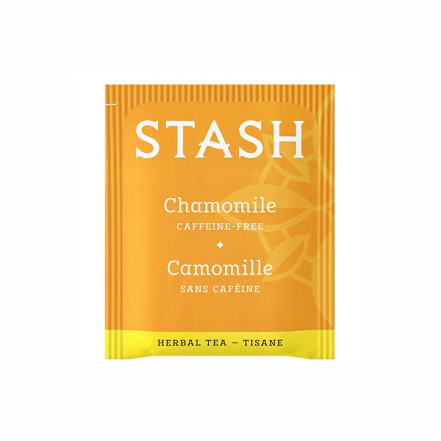 STASH TEA - CHAMOMILE HERBAL TEA (20 TEA BAGS, 0.6 OZ)