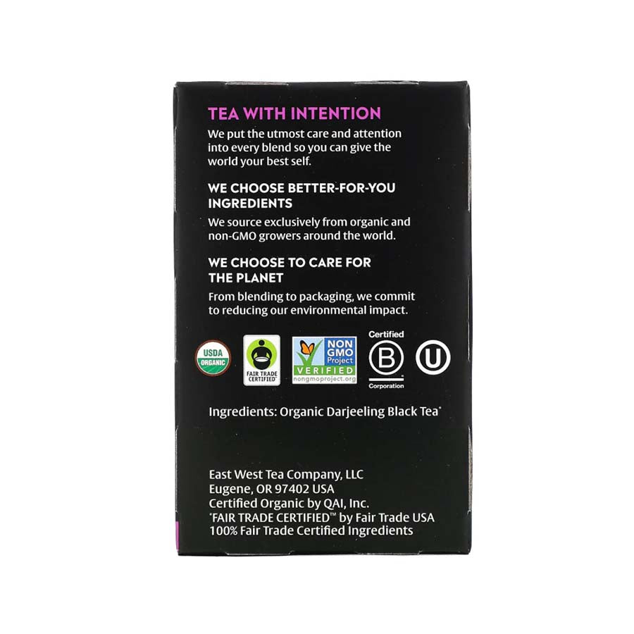 CHOICE TEA - DARJEELING ORGANIC BLACK TEA (16 TEA BAGS, 1.12 OZ)