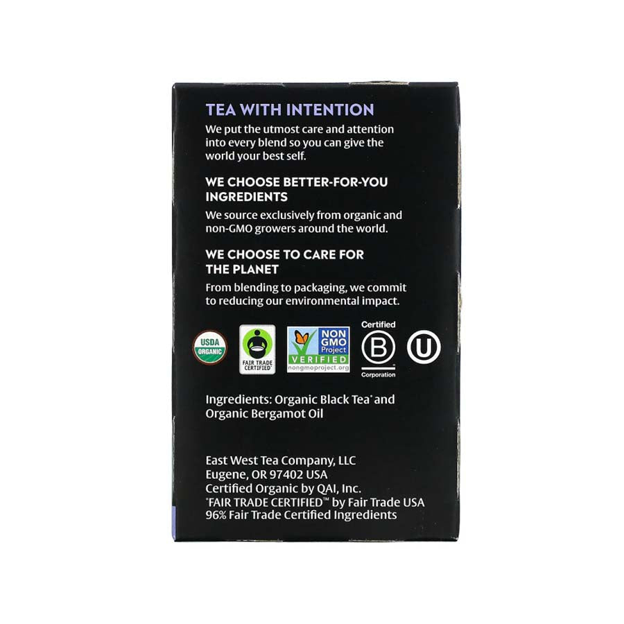 CHOICE TEA - EARL GREY BLACK TEA (16 TEA BAGS, 1.12 OZ)