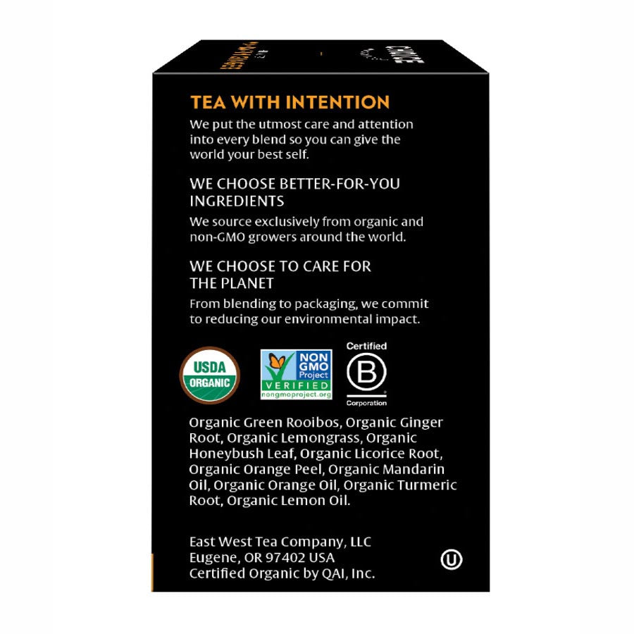 CHOICE TEA - MADNARIN GINGER TEA (16 TEA BAGS, 1.02 OZ)