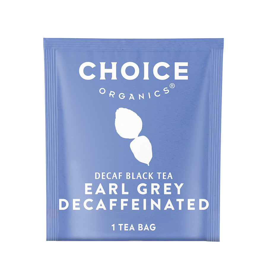 CHOICE TEA - EARL GREY DECAF BLACK TEA (16 TEA BAGS, 1.12 OZ)