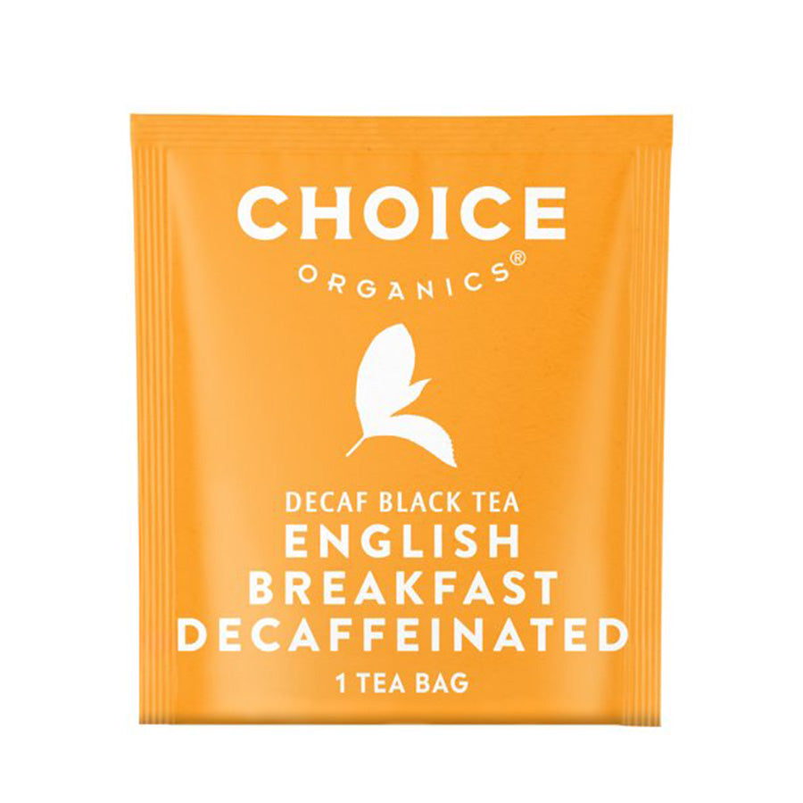 CHOICE TEA - ENGLISH BREAKFAST DECAF TEA (16 TEA BAGS, 1.12 OZ)