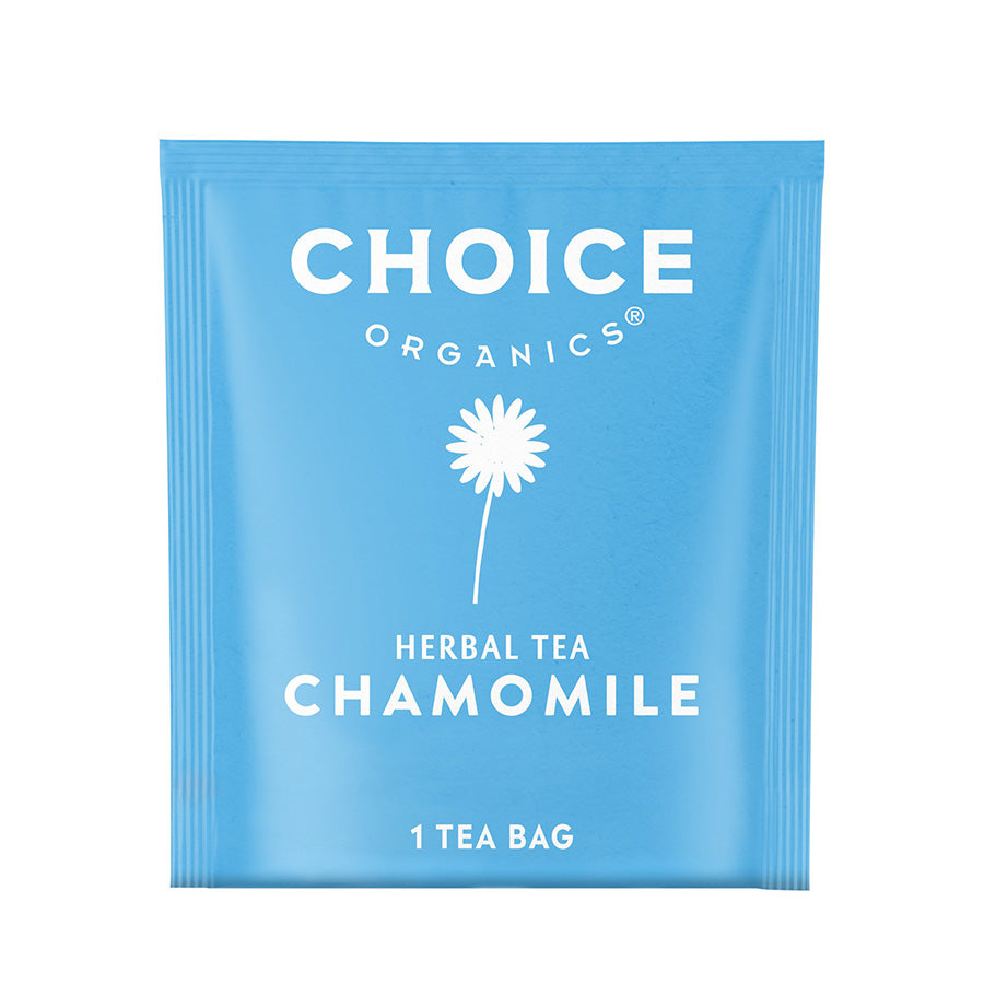 CHOICE TEA - ORGANIC CHAMOMILE TEA (16 TEA BAGS, 0.5 OZ)
