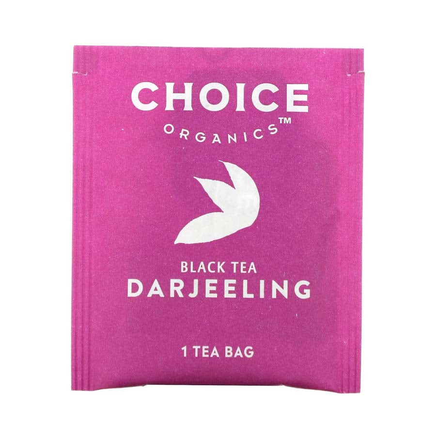 CHOICE TEA - DARJEELING ORGANIC BLACK TEA (16 TEA BAGS, 1.12 OZ)