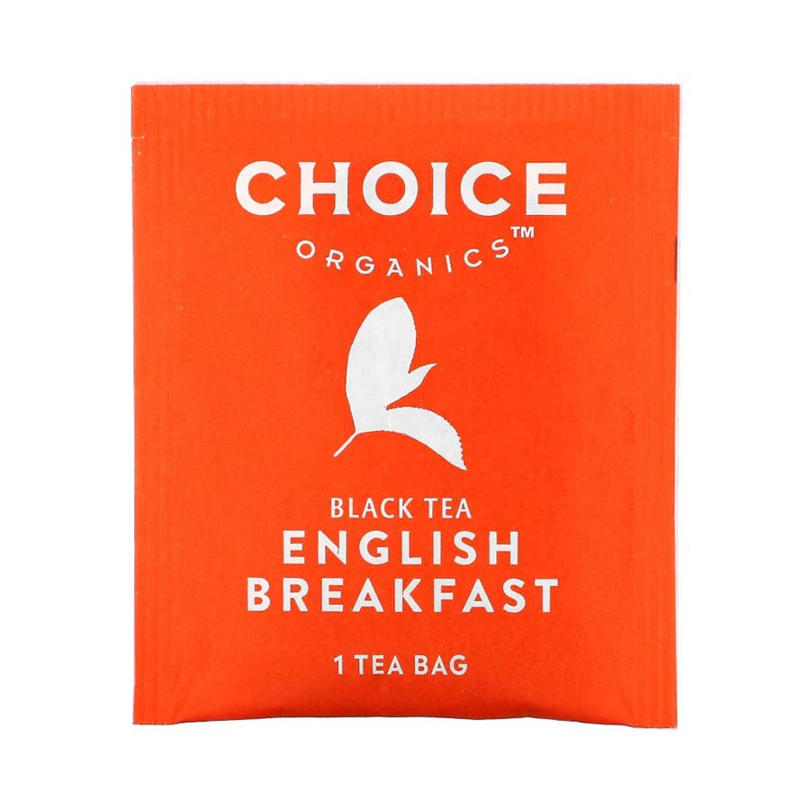 CHOICE TEA - ENGLISH BREAKFAST BLACK TEA (16 TEA BAGS, 1.12 OZ)